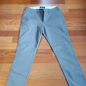 Abercrombie 34x34 Grey Skinny Chino